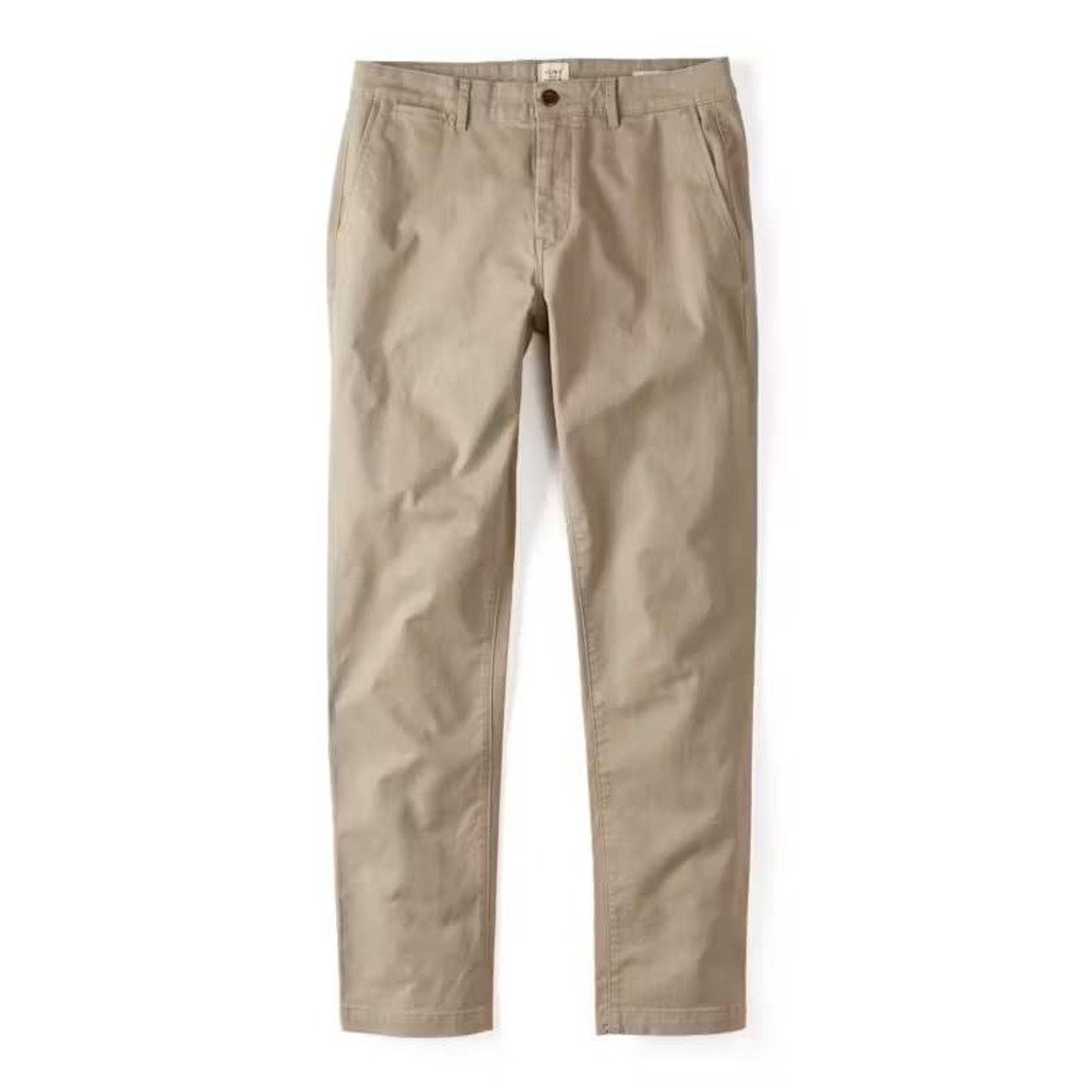 Huckbery Flint and Tinder 365 Chino Pant Khaki Size 36x32 New With Tags